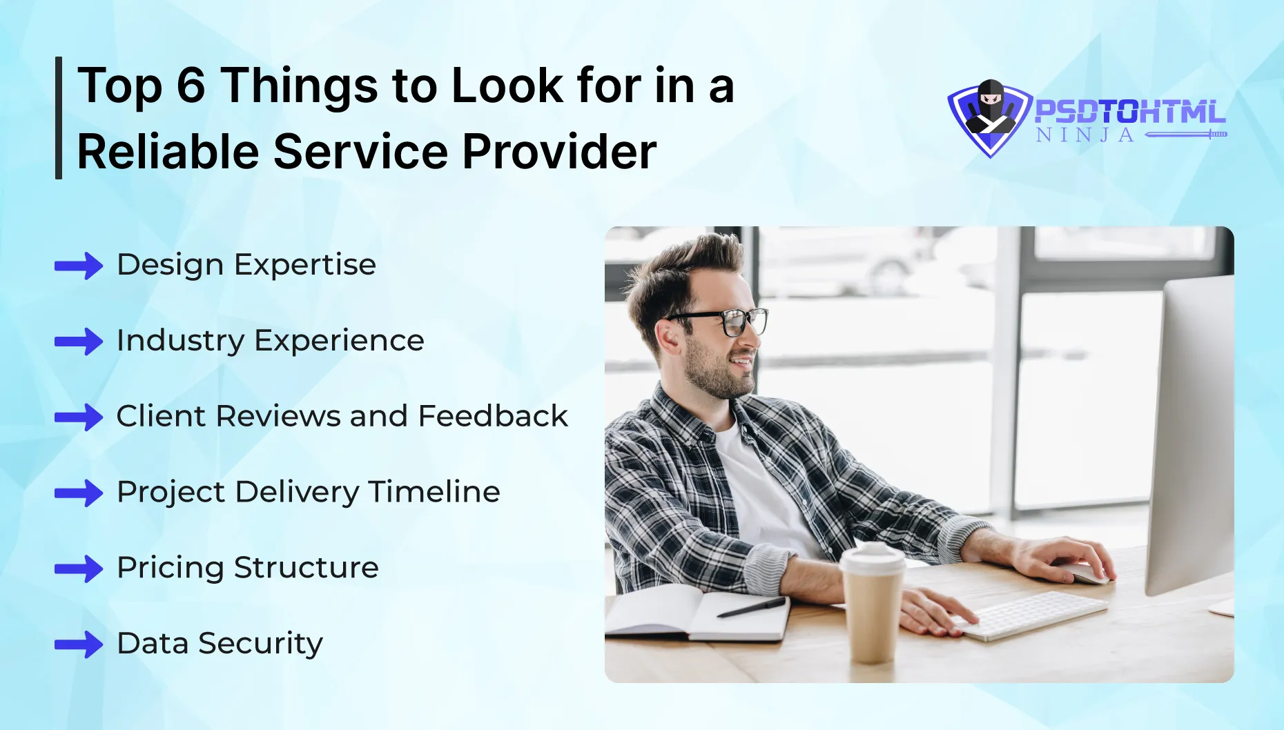How do I choose a reliable service provider?